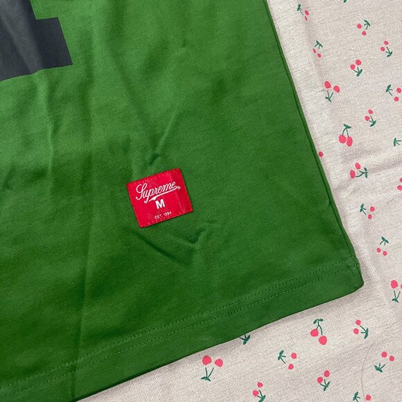 Supreme Split S/S Football Top Green - Picture 4 of 8